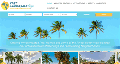 Desktop Screenshot of fortlauderdalestays.com